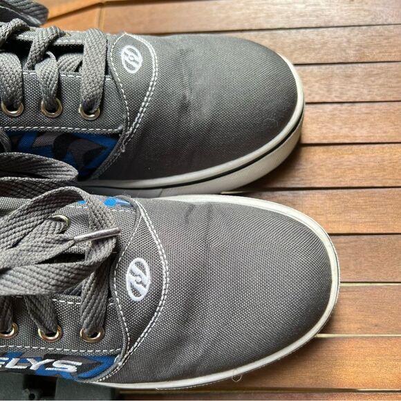 Heely’s size 7 Men’s skate shoes Grey & Blue/Black Camo - Picture 3 of 16